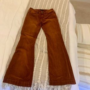 Flare corduroy pants size 27
